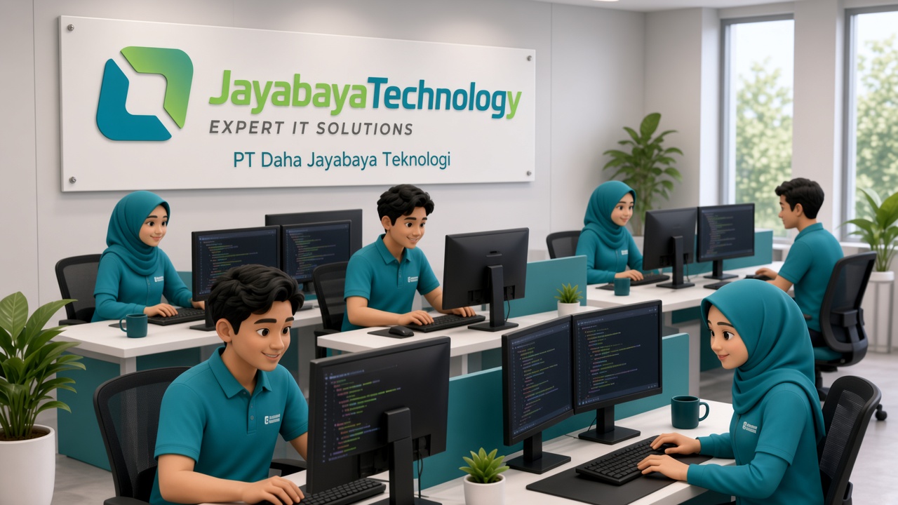 Suasana kerja JayabayaTechnology